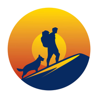 Mountain dog logo.