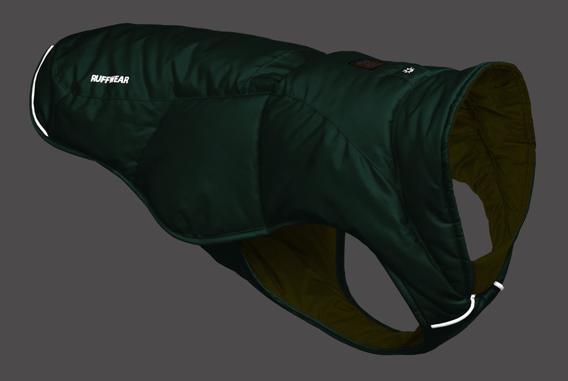 Quinzee Dog Puffy Vest Packable Warmth Ruffwear