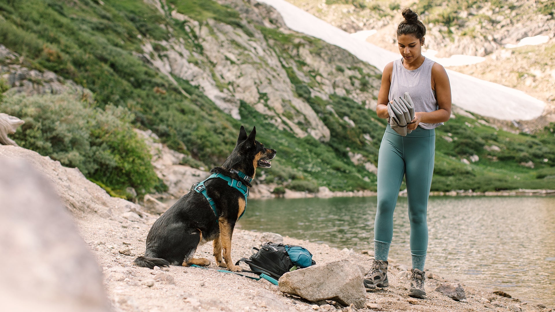 Highlands Dog Pad Backpacking Dog Bed Ruffwear