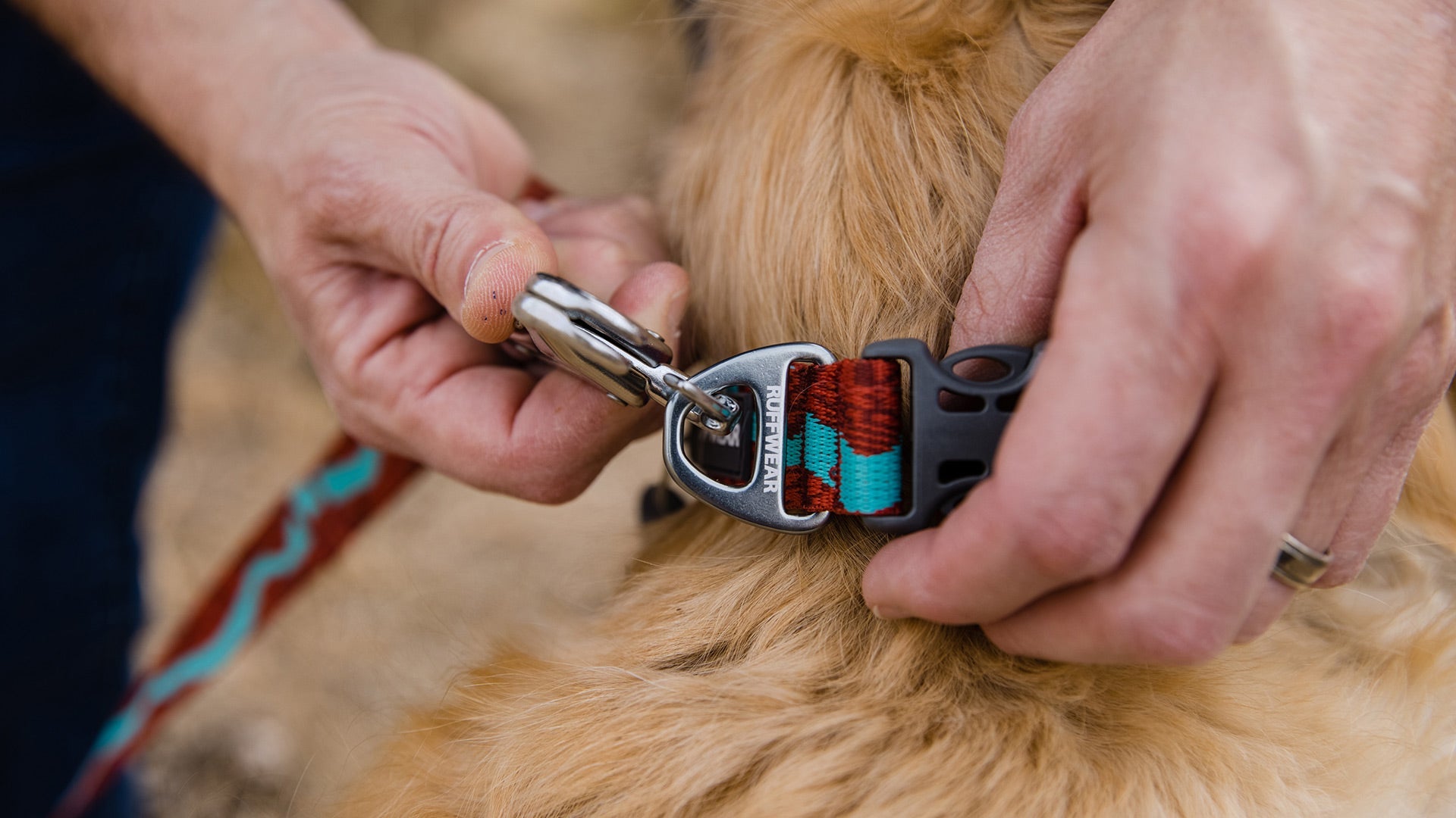 Flat out outlet leash