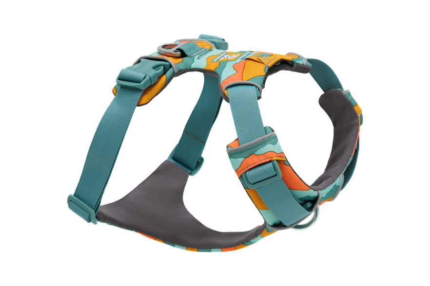 Front leash top dog harness