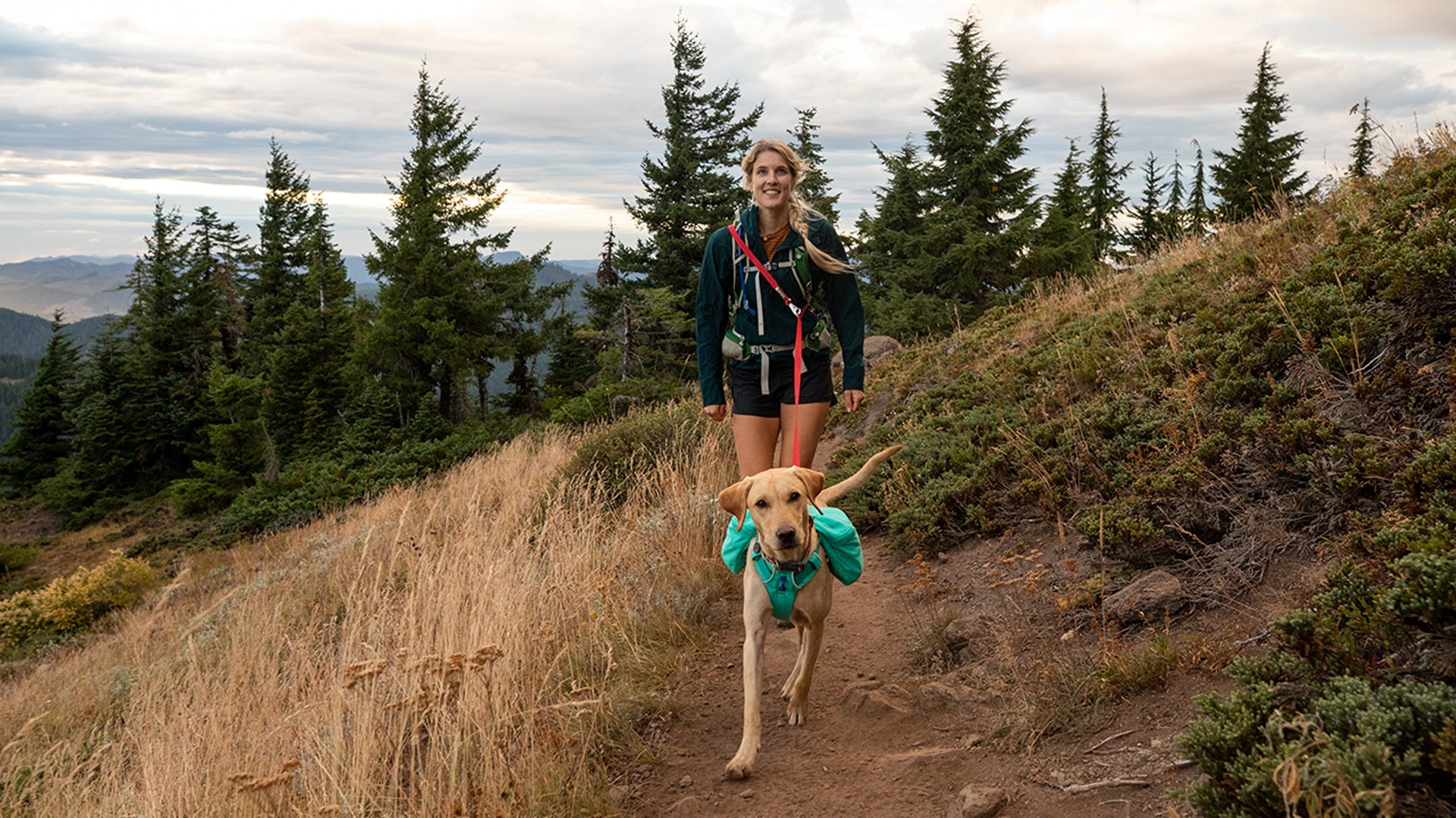 Ruffwear double outlet ended lead