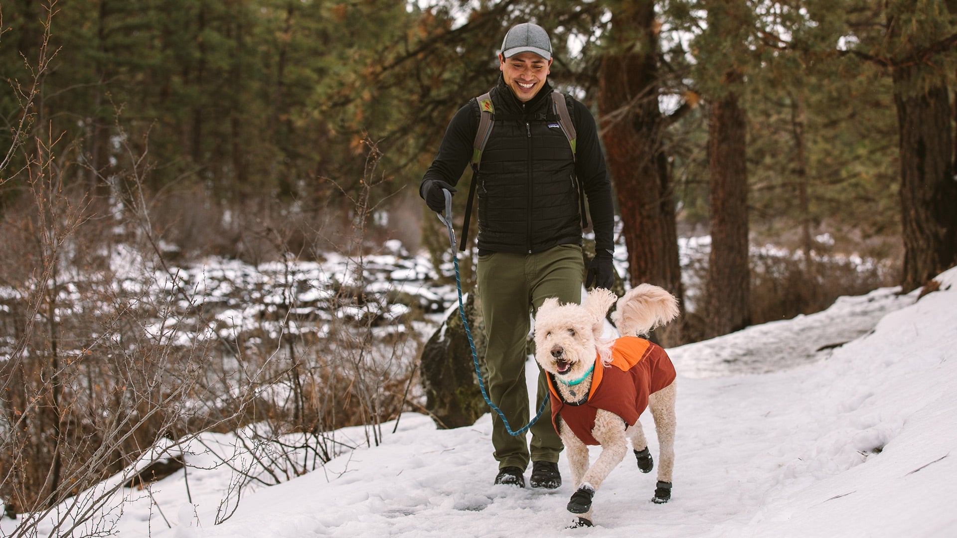 Dog walking utility clearance jacket