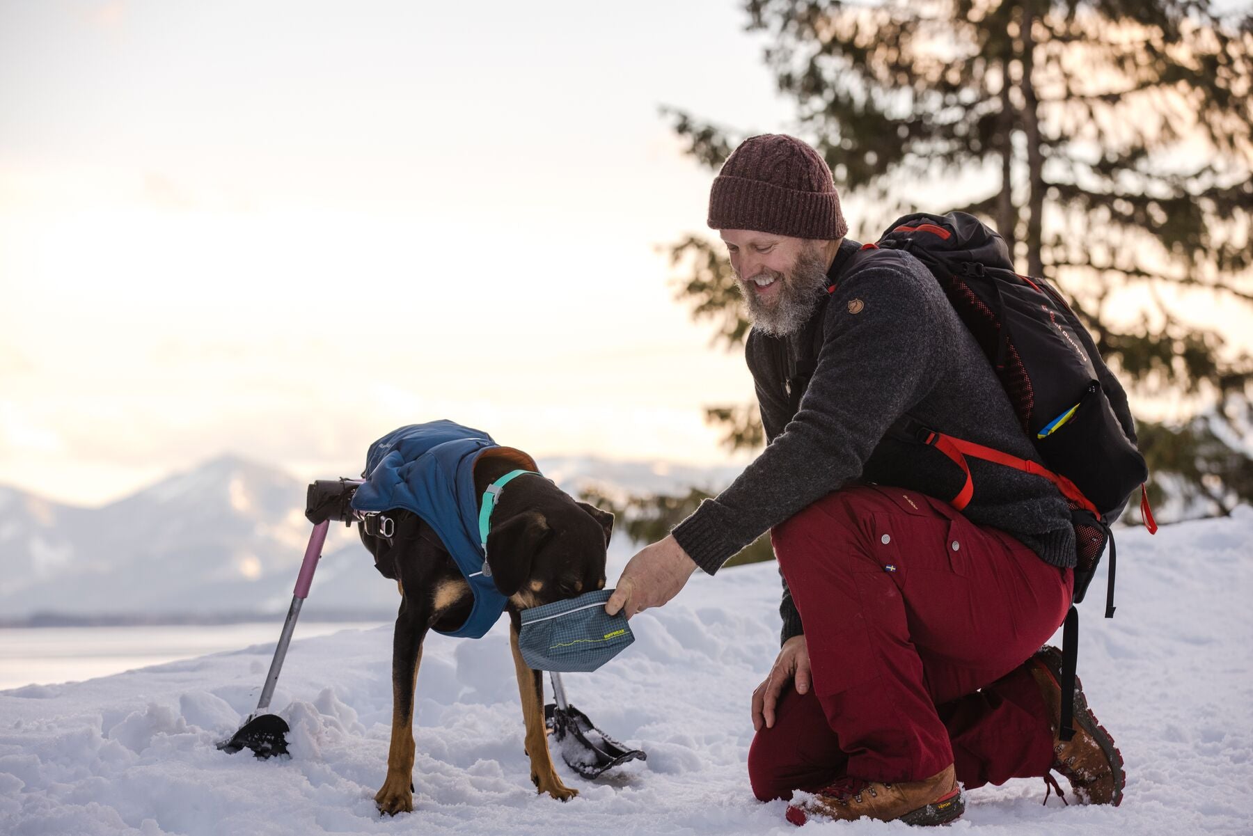 Ruffwear quinzee insulated store jacket