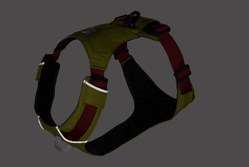 Lightweight harness for sales dogs