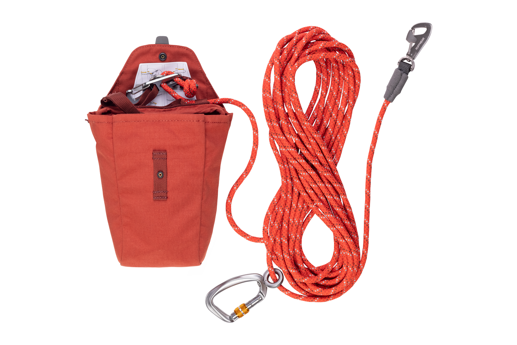 Long dog hotsell leash for camping