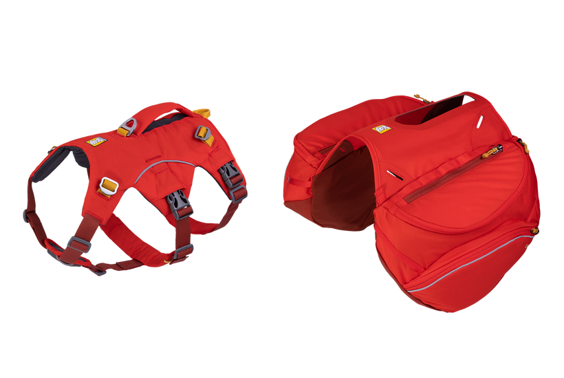 Palisades Dog Backpack Durable Multi Day Backcountry Ruffwear